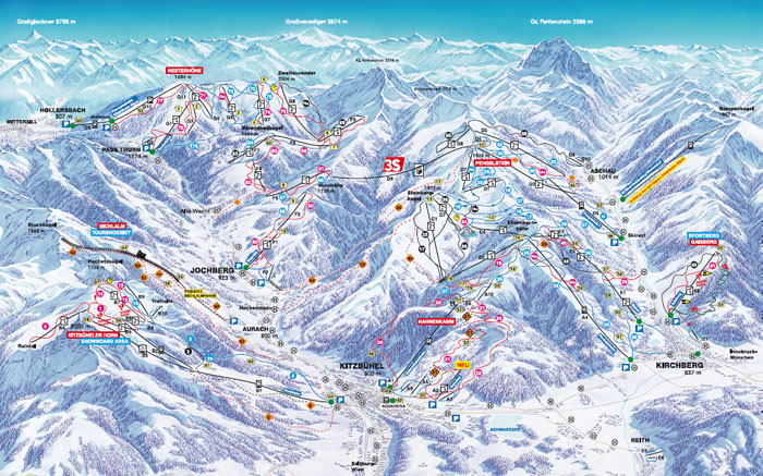 kitcbuhel ski karta